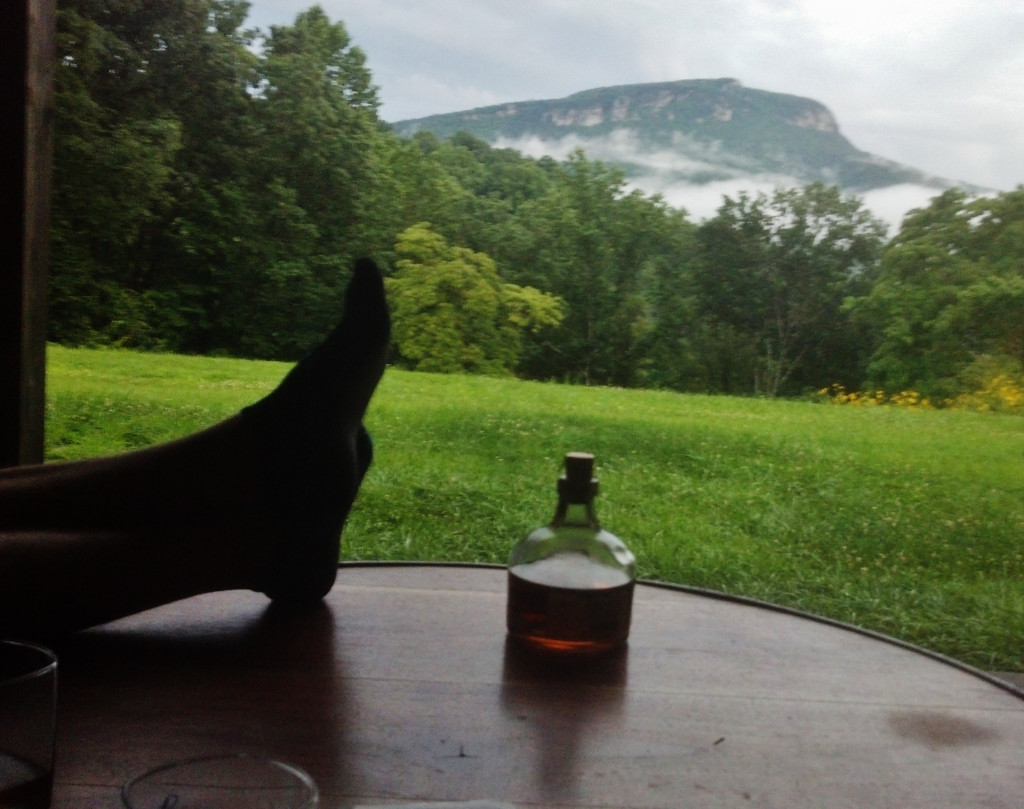 Relaxing in the NC Mountains