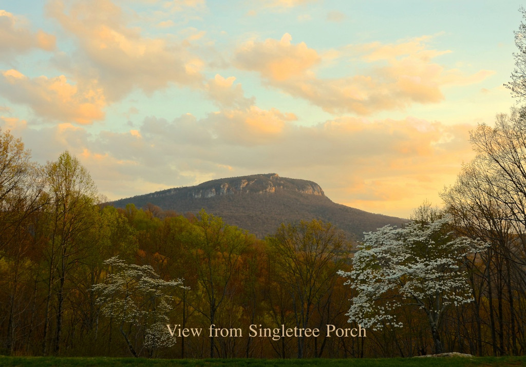 View of Hanging Rock photo