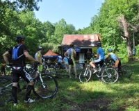 Biking at Hanging Rock pic