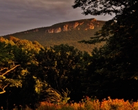 Photo of Hanging Rock in the distance