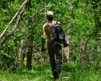 Hiking photo at Hanging Rock NC